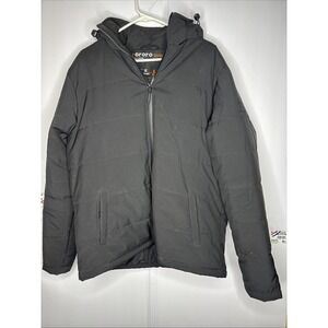 ORORO USA Mens Heated Jacket with Hood no Battery size Large Fall Winter